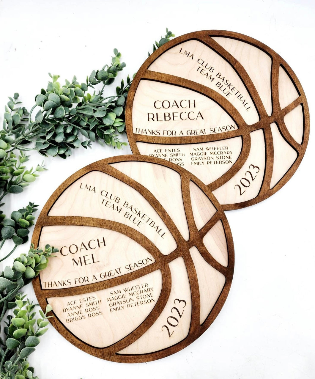 Basketball Coach Plaque