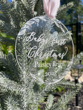 Load image into Gallery viewer, Baby’s First Christmas Ornament
