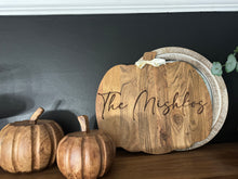 Load image into Gallery viewer, Pumpkin Cutting Board
