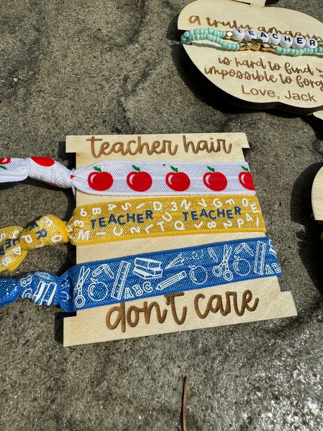 Teacher Hair Tie Holder