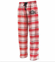 Load image into Gallery viewer, Plaid Flannel Logo Pants
