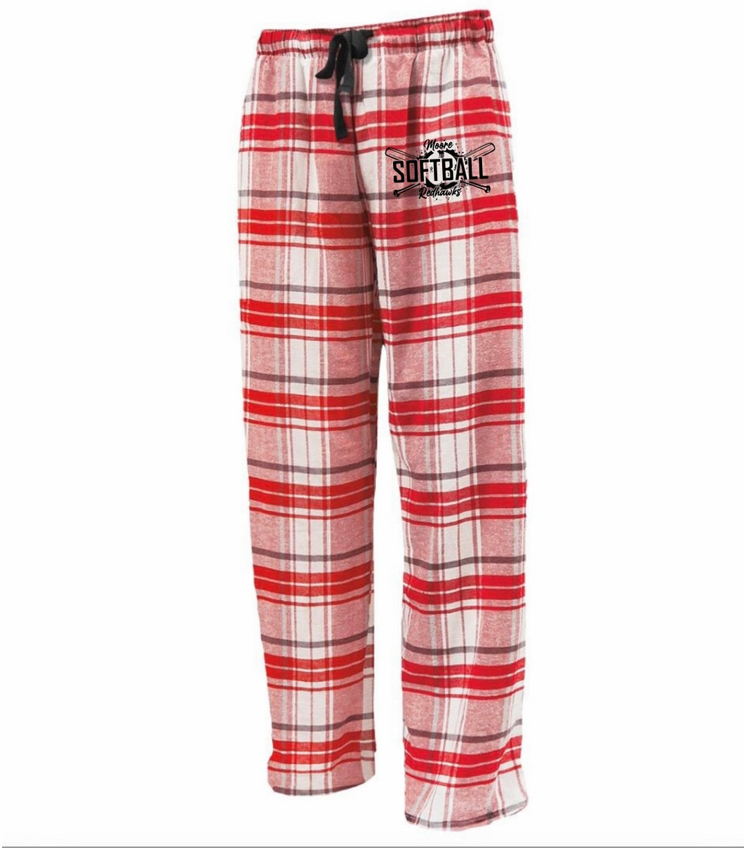 Plaid Flannel Logo Pants