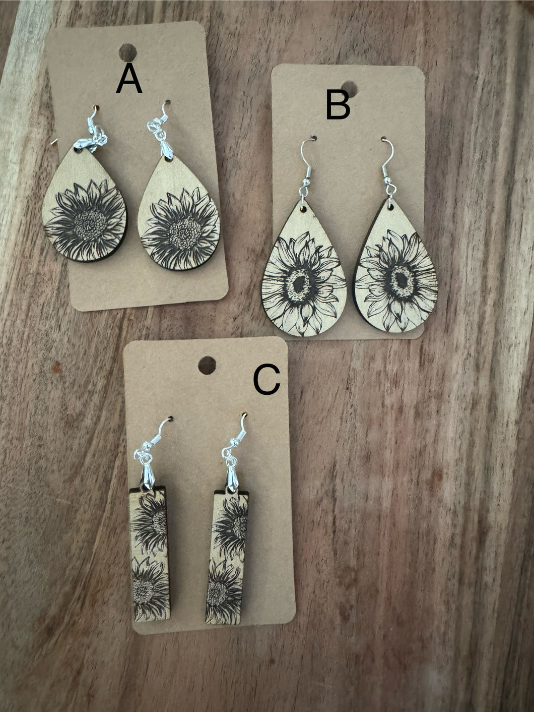 Sunflower Earrings