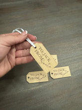 Load image into Gallery viewer, Pack of Santa Present Tags
