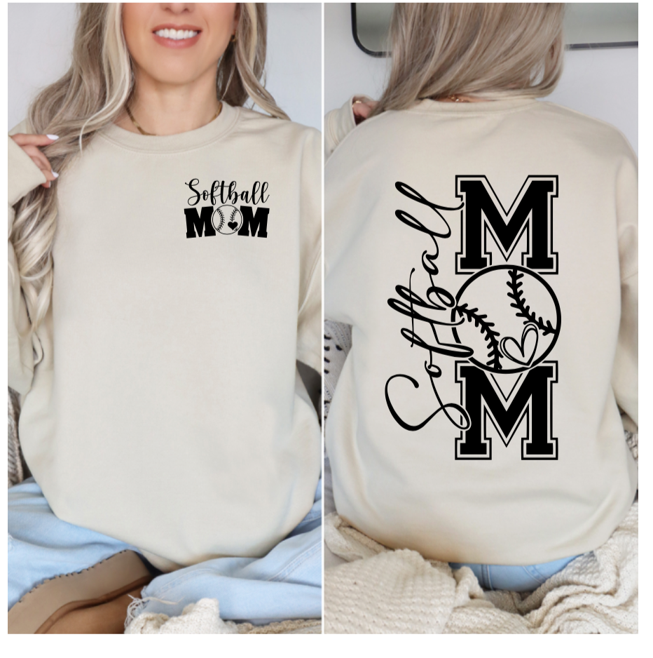 Softball Mom Crewneck