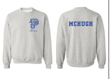 Load image into Gallery viewer, Youth Crewneck (grey &amp; Blue)
