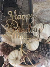 Load image into Gallery viewer, Acrylic Name Cake Topper
