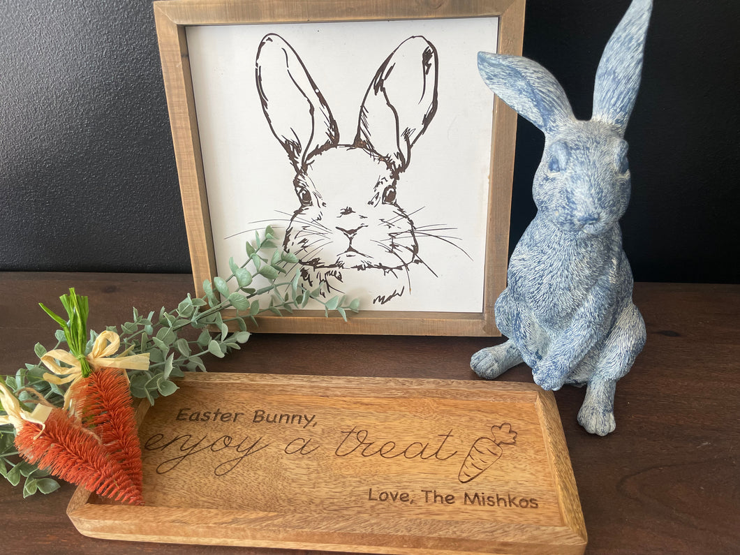 Easter Bunny Tray