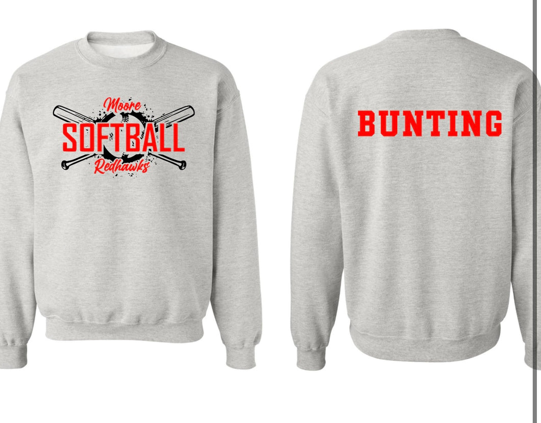 Softball Adult Crewneck