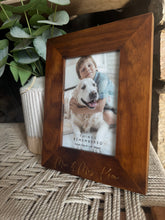 Load image into Gallery viewer, Engraved Acacia Frame

