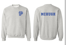 Load image into Gallery viewer, Youth Crewneck (grey &amp; Blue)
