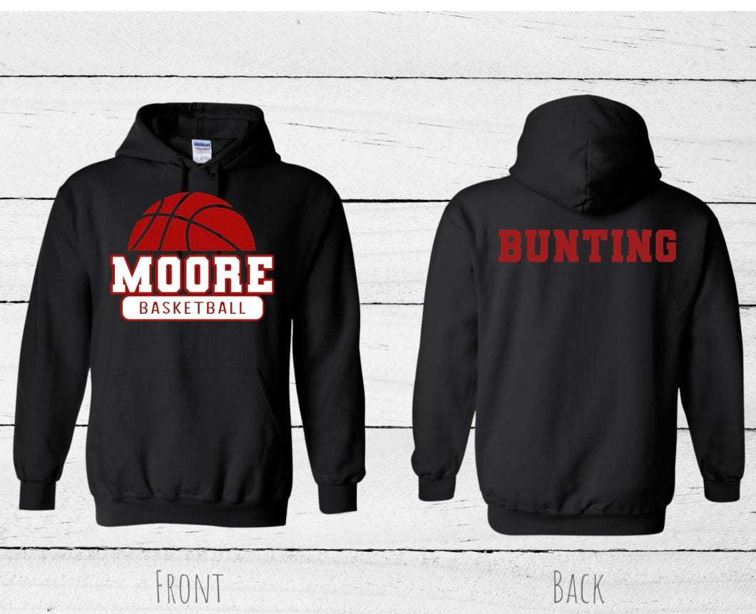 Adult Basketball Hoodie