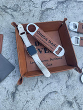 Load image into Gallery viewer, Leather Trinket Tray
