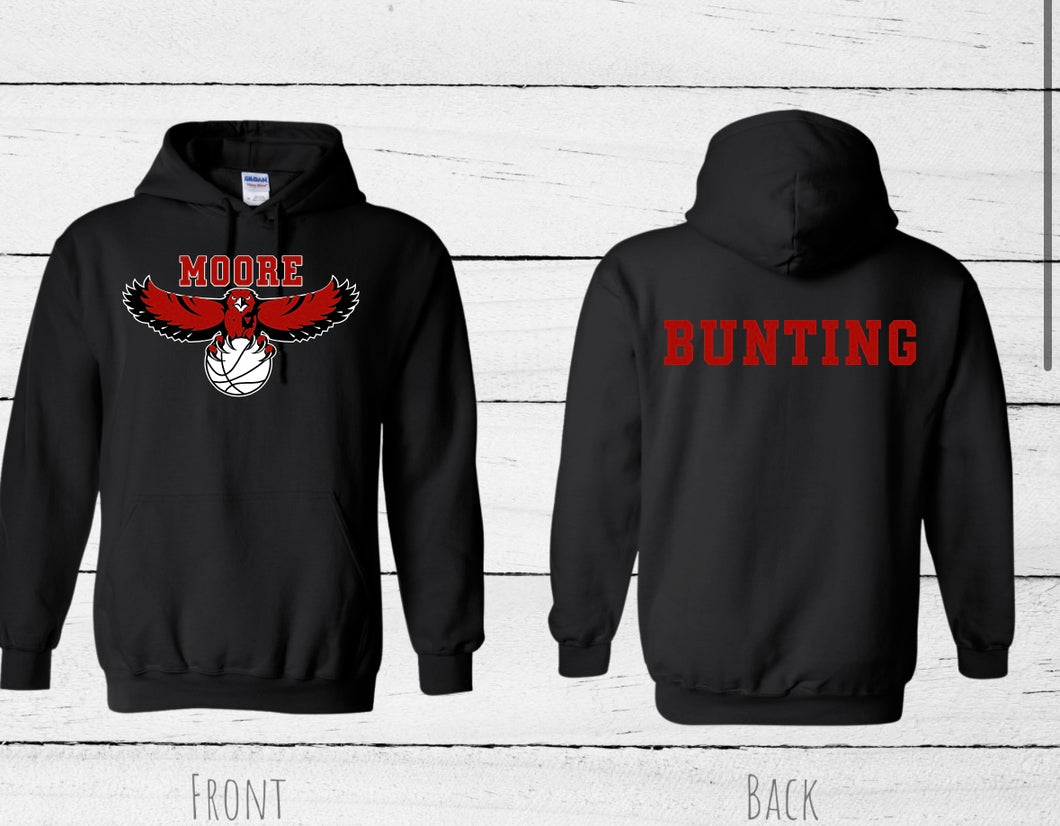 Adult Basketball Hoodie (throwback logo)