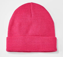 Load image into Gallery viewer, Kids Beanies with Leather Engraved Name Patch
