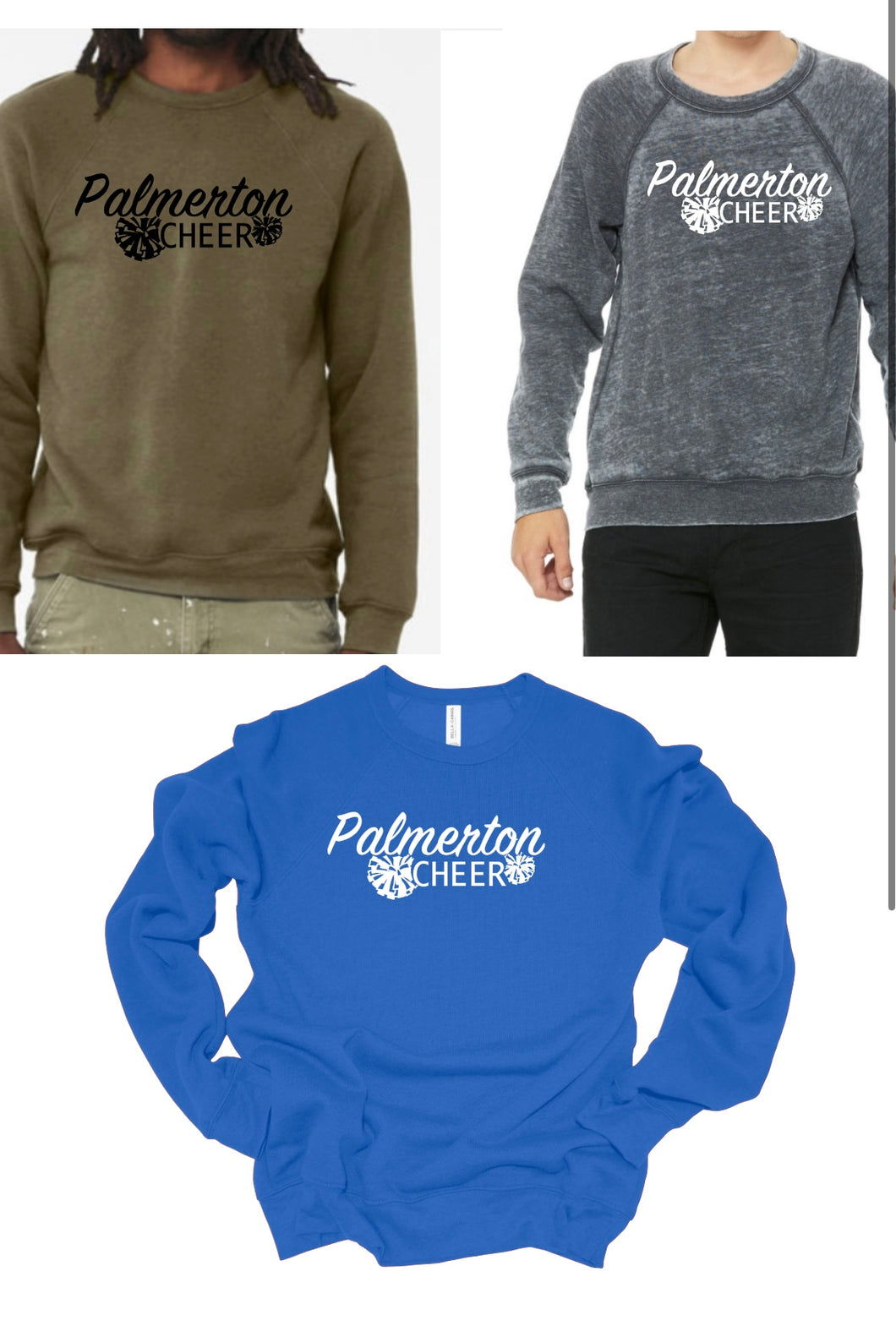 Bella Canvas Crewneck-Cheer