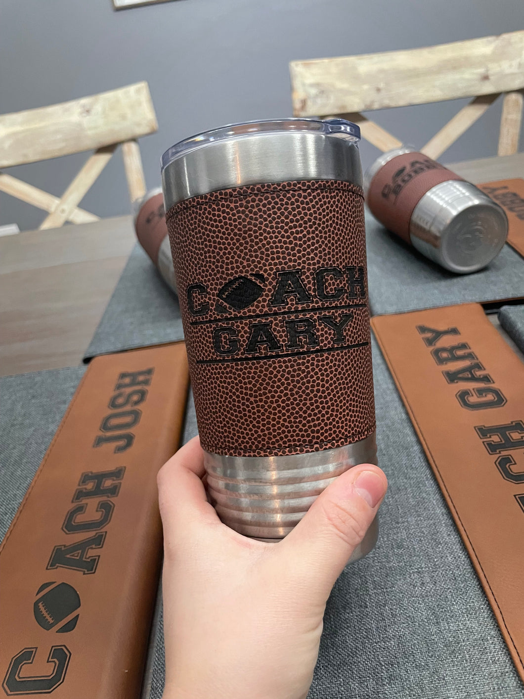 Football Tumbler