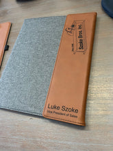 Load image into Gallery viewer, Leather Portfolio
