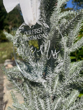 Load image into Gallery viewer, First Christmas Married Ornament
