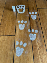 Load image into Gallery viewer, Easter Bunny Foot Stencil
