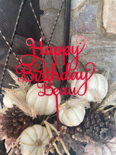 Load image into Gallery viewer, Acrylic Name Cake Topper
