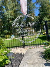 Load image into Gallery viewer, Baby’s First Christmas Ornament
