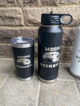 Load image into Gallery viewer, Moore RedHawks Engraved Water Bottle

