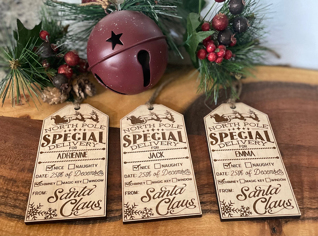 Christmas Bag Tag