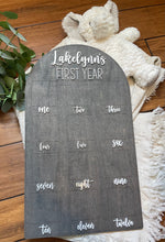 Load image into Gallery viewer, Baby’s First Year Photo Board
