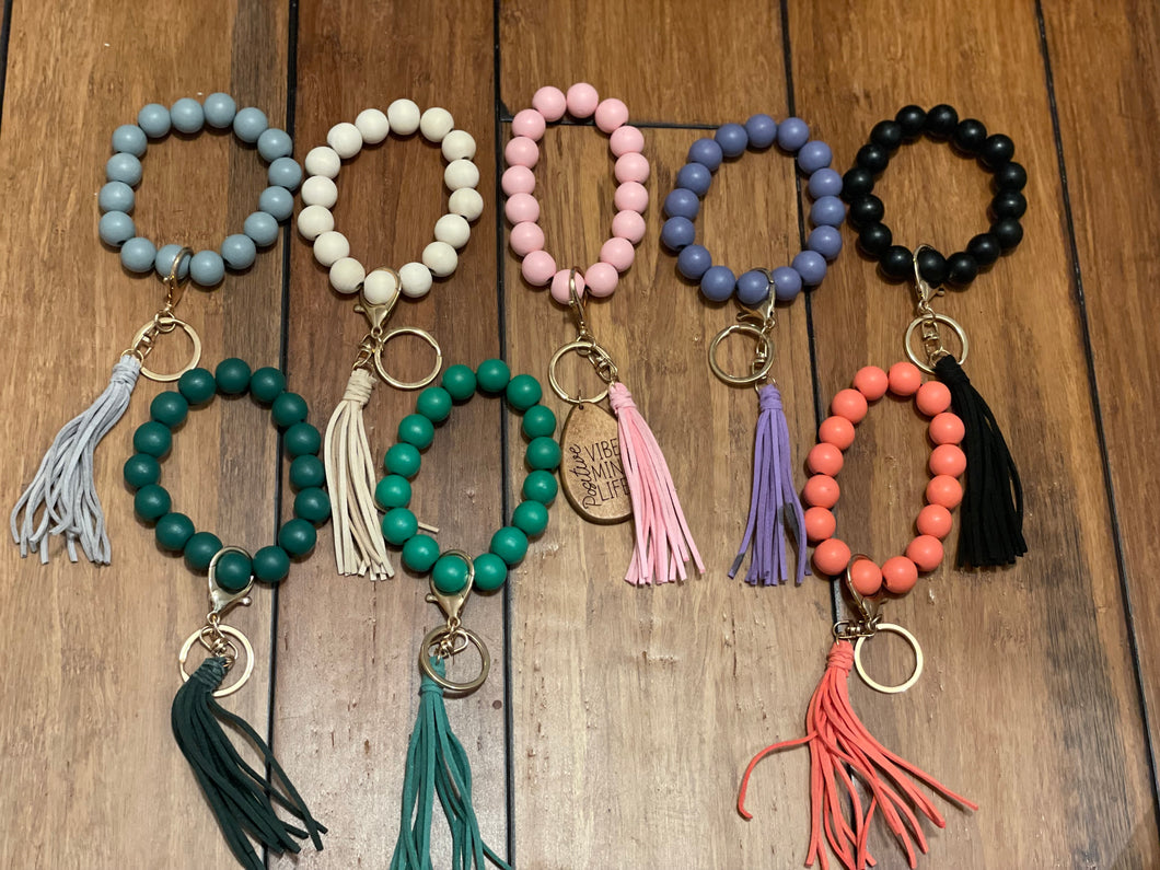 Wooden Beaded Wristleti