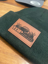 Load image into Gallery viewer, Leather Engraved Logo Beanies

