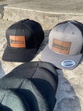 Load image into Gallery viewer, Leather Engraved Logo SnapBack Hats
