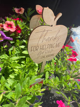 Load image into Gallery viewer, Teacher Flower Stakes
