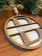 Load image into Gallery viewer, Split Monogram Ornament
