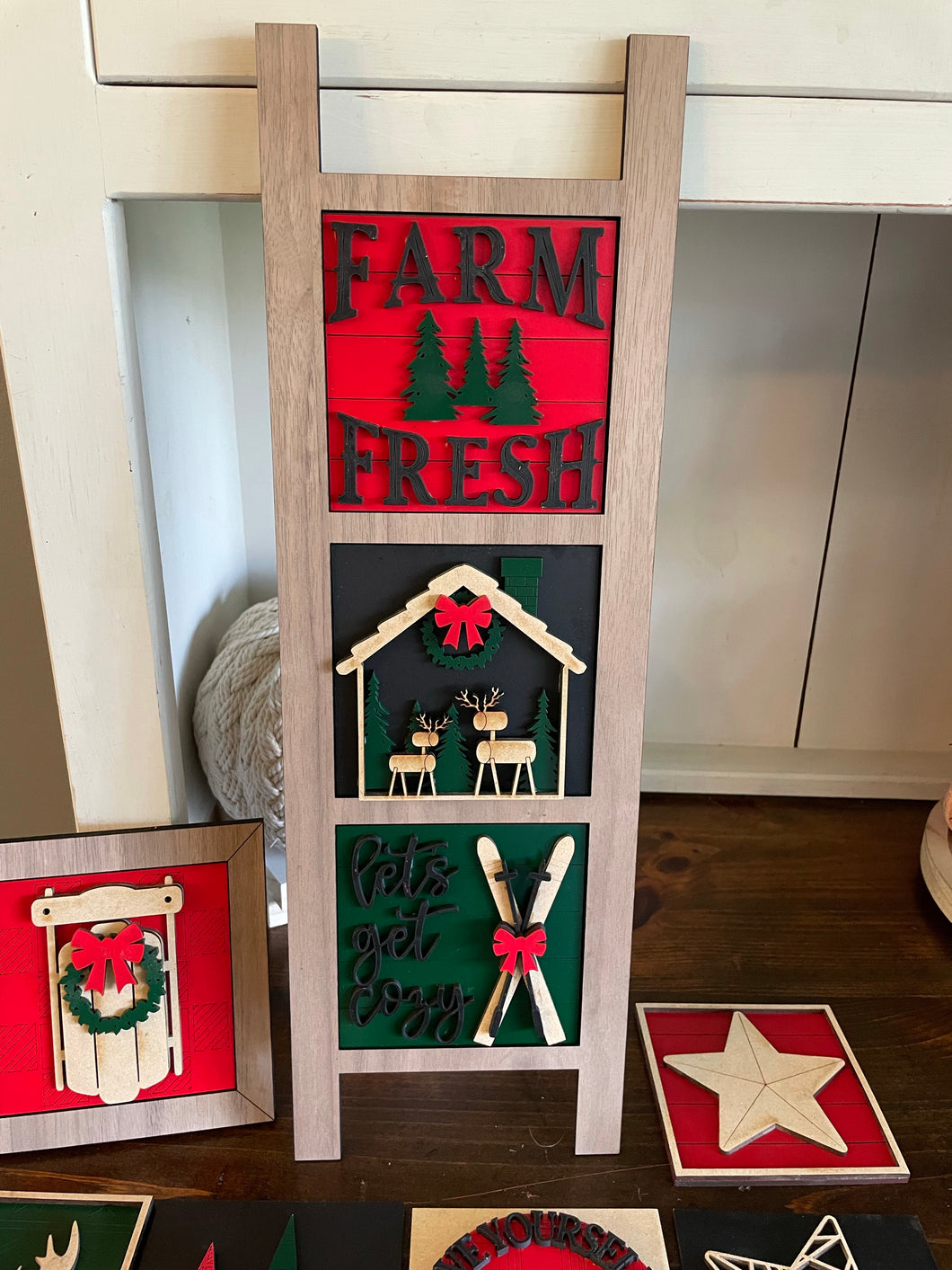 Cozy Themed Ladder Tiles