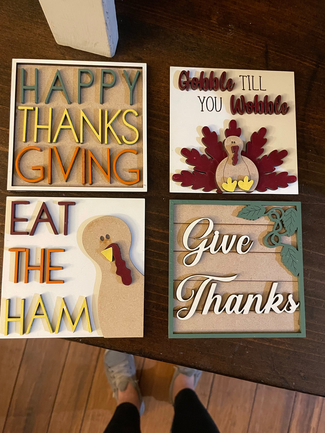 Thanksgiving Ladder Tiles