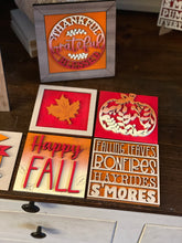 Load image into Gallery viewer, Fall Interchangeable Ladder TILES
