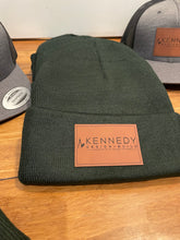 Load image into Gallery viewer, Leather Engraved Logo Beanies

