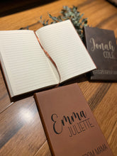Load image into Gallery viewer, Leather Engraved Journal
