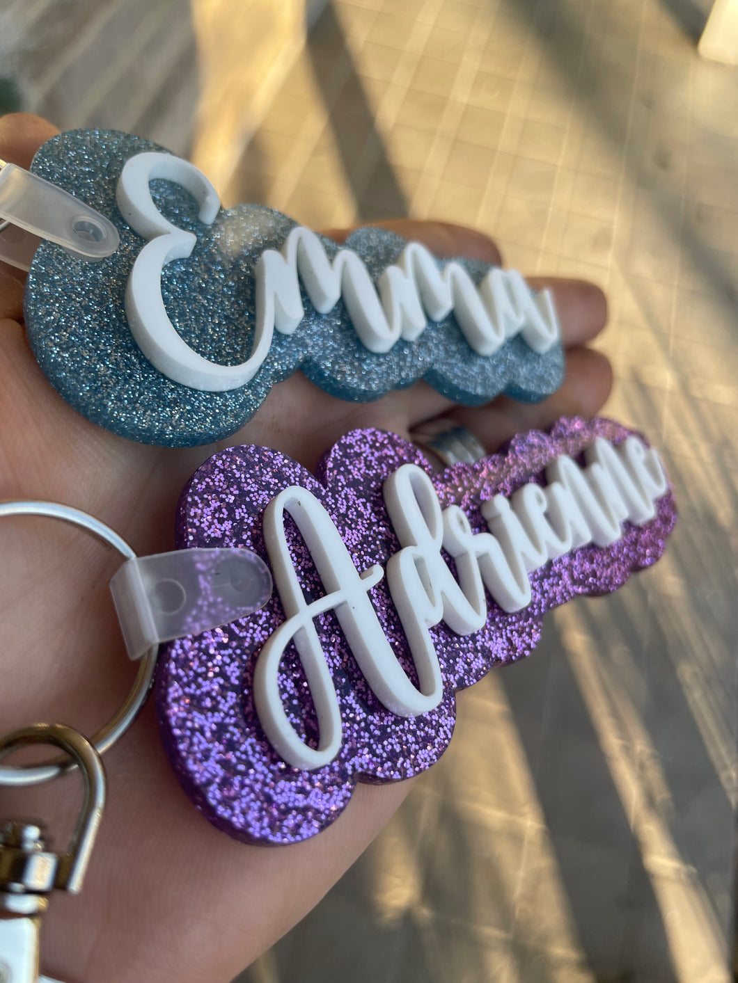 Acrylic Name Keychains