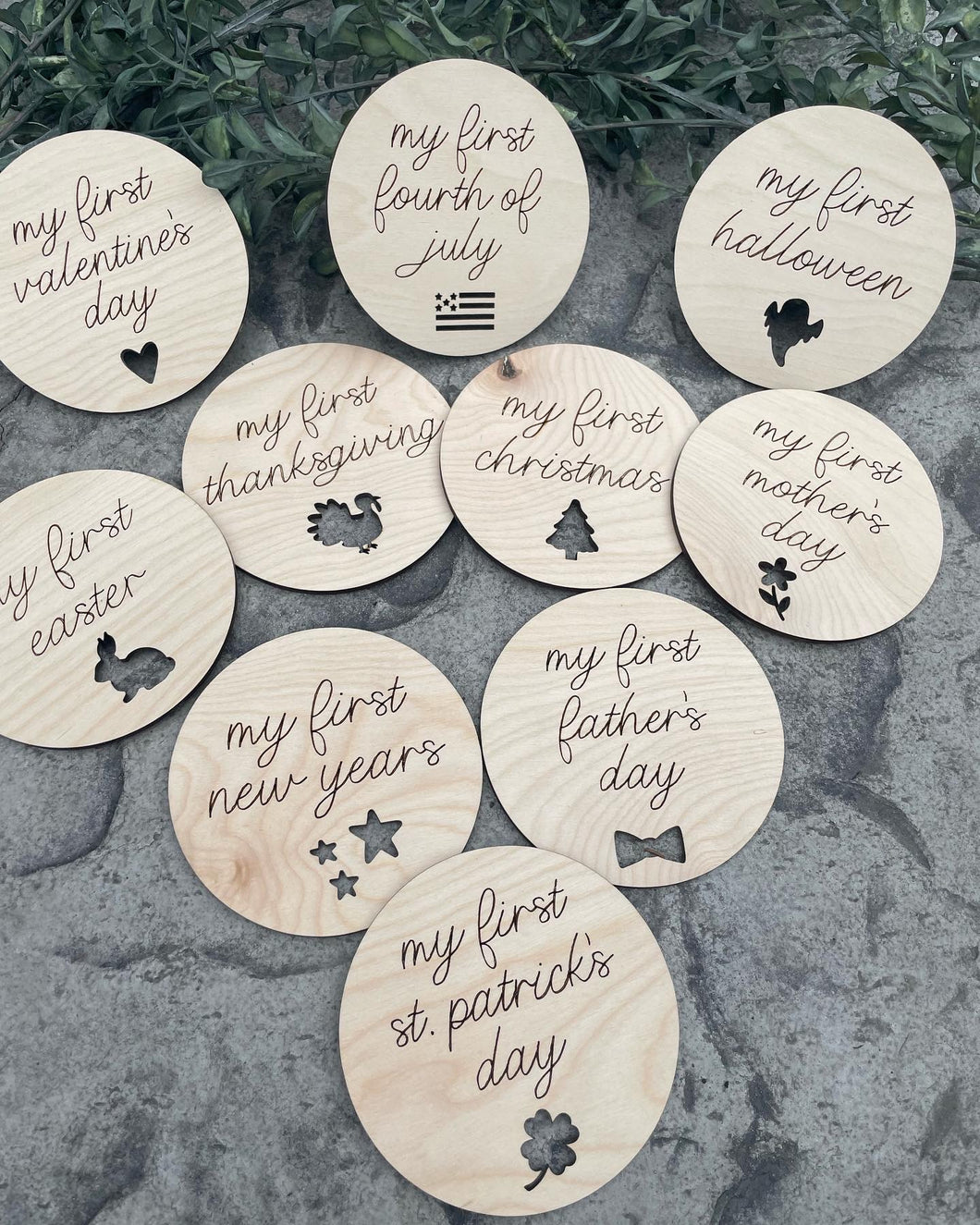 First Holiday Milestone Set