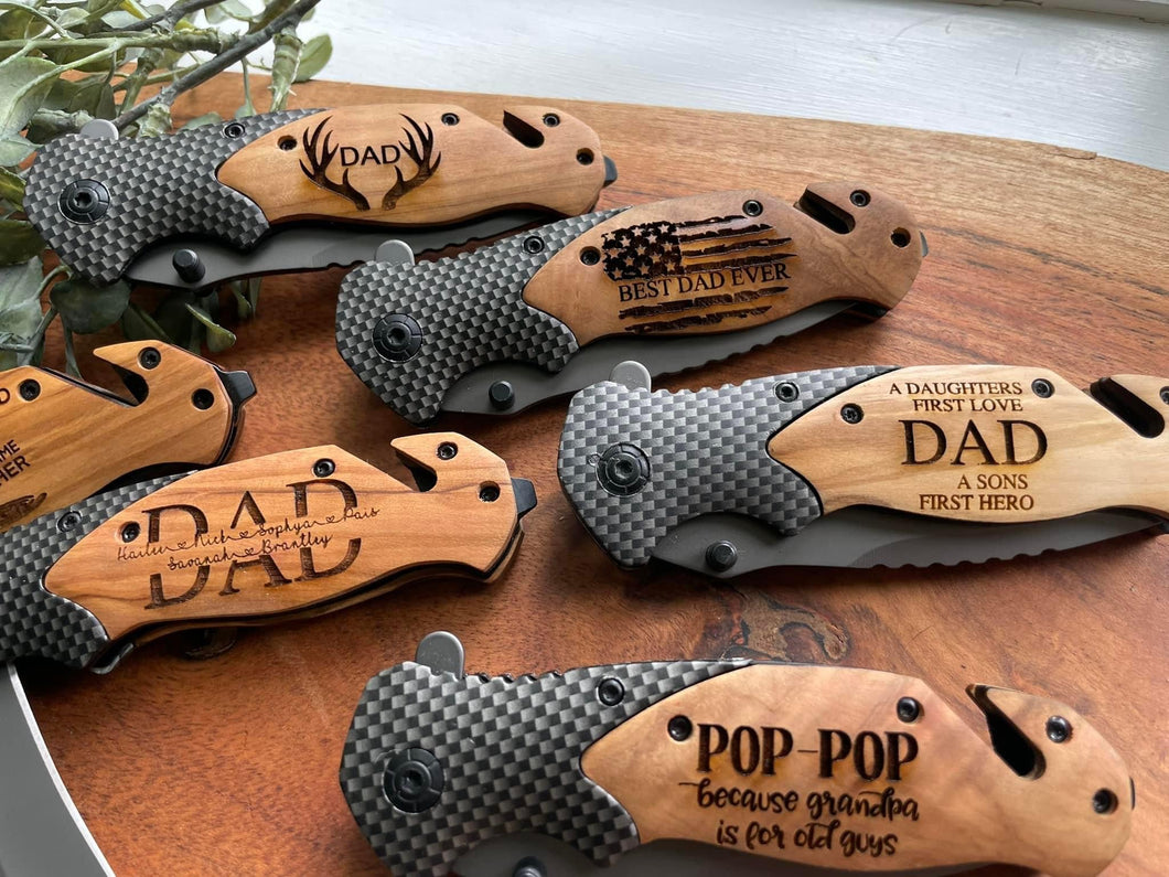 Engraved Knives